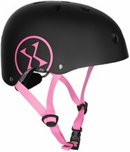 Laste jalgrattakiiver Nils Extreme MTW001-1, S, 52-56 cm, must/roosa
