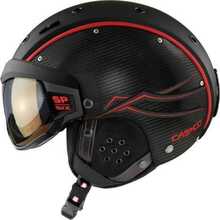 Kiiver Casco KASK SP-6 Limited Race Carbon 07.2595.L, L, 58-62 cm, must-punane
