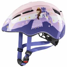 Laste jalgrattakiiver Uvex Kid 2, lilla, 46-52 cm
