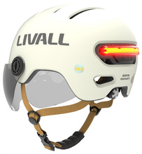 Kiiver Livall L23-M-WHT, 54-58 cm, valge
