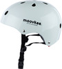 Laste kiiver Moovkee Glossy YF-1, 48-55, valge