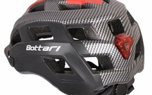 Jalgrattakiiver Bottari 94001RB, S/M, must/punane