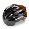 Jalgrattakiiver Rockbros visiiriga, unisex, must/pruun