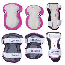 Põlve- ja küünarnukikaitsmete komplekt Globber Junior XS Range B (25-50 kg), 541-110, roosa
