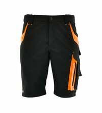 Tööšortsid Sara Workwear 11-000272-27, L, must/oranž