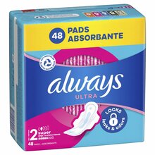 Hügieenisidemed Always Ultra Size 2, 48 tk