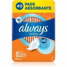 Hügieenisidemed Always Ultra Normal Plus, 40 tk