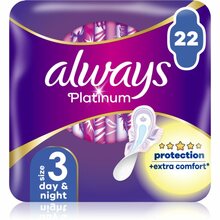 Hügieenisidemed Always Platinum Size 3, 22 tk