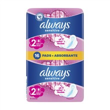 Hügieenisidemed Always Sensitive Super Plus, 16 tk