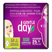 Hügieenisidemed Gentle Day Teens Mini, 12 tk