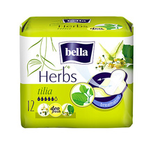 Hügieenisidemed Bella Herbs Tilia, 12 tk