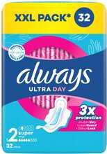 Hügieenisidemed Always Ultra Day Super, 32 tk