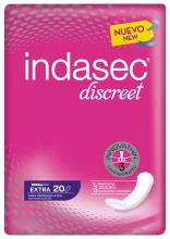 Hügieenisidemed Indasec Discreet Extra, 20 tk
