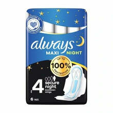 Hügieenisidemed Always Classic Maxi Night, 6 tk