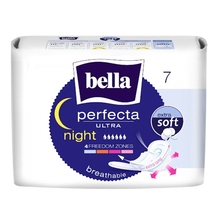 Hügieenisidemed Bella Perfecta Ultra Night Soft, 7 tk