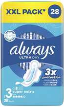 Hügieenisidemed Always Ultra Day Super Extra, 28 tk