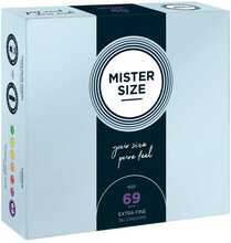 Kondoomid Mister Size Pure Feel 69 mm, 36 tk