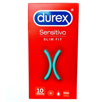 Kondoomid Durex Sensitivo Slim Fit, 10 tk
