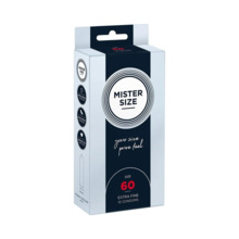 Kondoomid Mister Size Pure Feel 60 mm, 10 tk