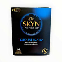 Kondoomid Skyn Extra Lubricated, 24 tk