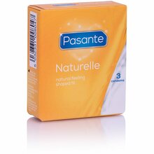 Kondoomid Pasante Naturelle, 3 tk