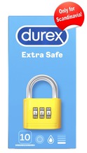 Kondoomid Durex Extra Safe, 10 tk
