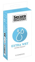 Kondoomid Secura Extra Wet, 12 tk