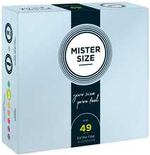 Kondoomid Mister Size Pure Feel 49 mm - 36 tk