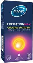Kondoomid Manix Excitation Max, 12 tk