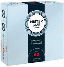 Kondoomid Mister Size 60 mm, 36 tk