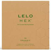 Kondoomid Lelo Hex Organic, 36 tk