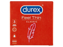 Kondoomid Durex Feel Thin, 3 tk