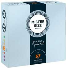 Kondoomid Mister Size Pure Feel 57 mm, 36 tk