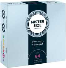 Preservatiivid Mister Size Pure Feel 64 mm, 36 tk