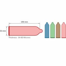 Kondoomid Pasante Flavours, 12 tk