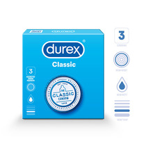 Kondoomid Durex Classic, 3 tk