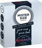 Kondoomide testkomplekt Mister Size Pure Feel, 3 tk, 60 mm, 64 mm, 69 mm