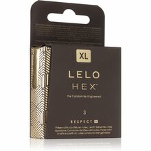 Kondoomid Lelo Hex Respect XL, 3 tk