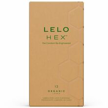 Kondoomid Lelo Hex Organic, 12 tk