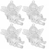 Kuuseehted Springos CA0715, läbipaistev, 6 cm, 4 tk