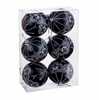 Jõulukuulid Bigbuy Home, plastmass, 8 cm, 6 tk