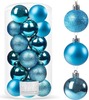 Kuuseehete komplekt Springos CA0097, sinine, 4 cm, 20 tk