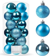 Kuuseehete komplekt Springos CA0097, sinine, 4 cm, 20 tk