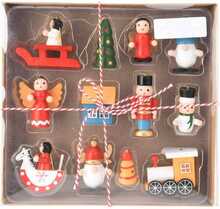 Puidust kuuseehete komplekt Home Styling Collection 14242588, 12 tk