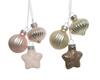 Kuuseehted Decoris 121036, klaasist, 4 cm, 3 tk