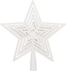 Jõulupuu ladvik Springos CA1279, 23 cm, valge, plastik