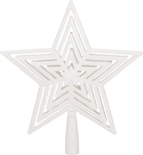 Jõulupuu ladvik Springos CA1279, 23 cm, valge, plastik