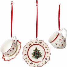 Jõulukaunistused Villeroy & Boch, portselan, 3 tk