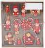 Puidust kuuseehete komplekt Home Styling Collection 14294938, 12 tk