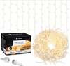 LED valguskardin Springos CL0501, 500 LED, soe valge, 22.5 m